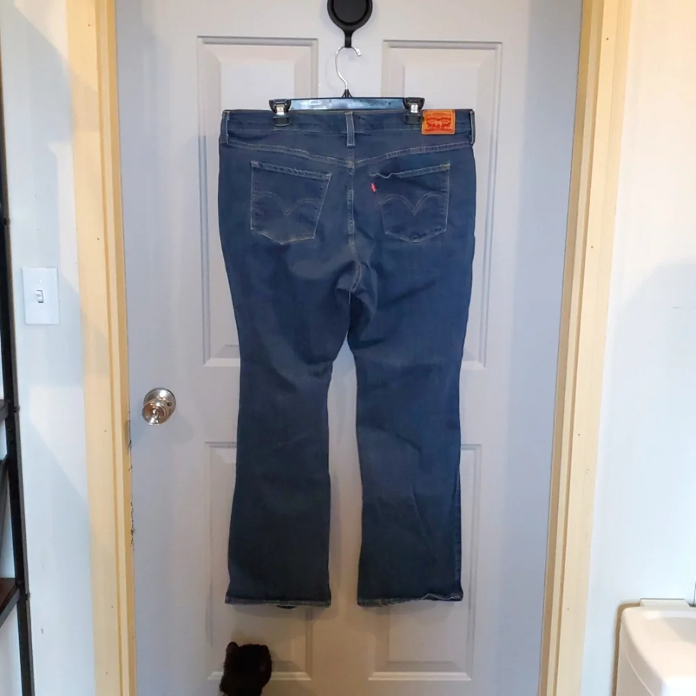 Levi's Women's Boot Cut Jeans - Blue - Picture 2 of 5